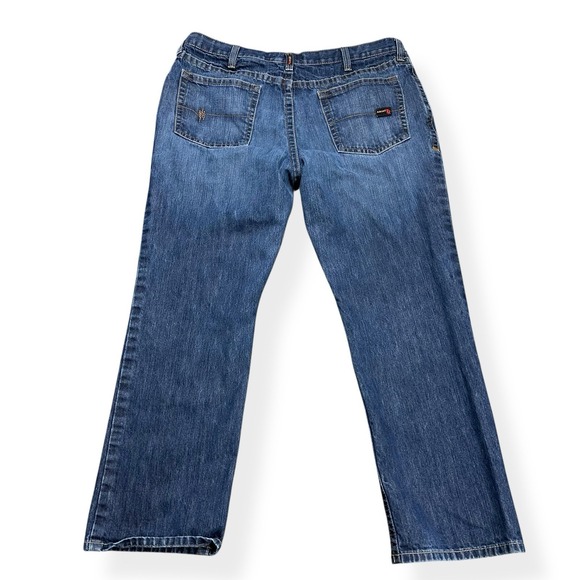 Ariat Work FR Men's Low Rise M4 Boot Cut Jeans 42x32 Flame Resistant HRC2 2112 - Picture 14 of 16
